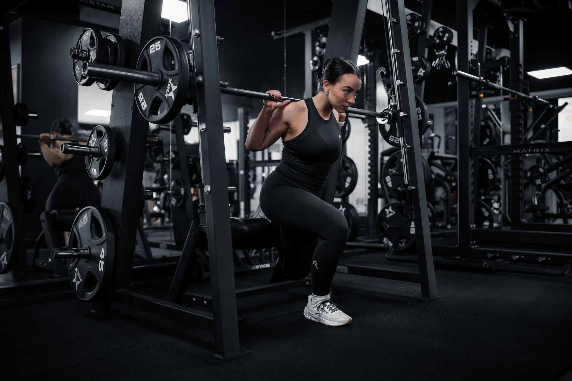 Image de l'entraînement en salle